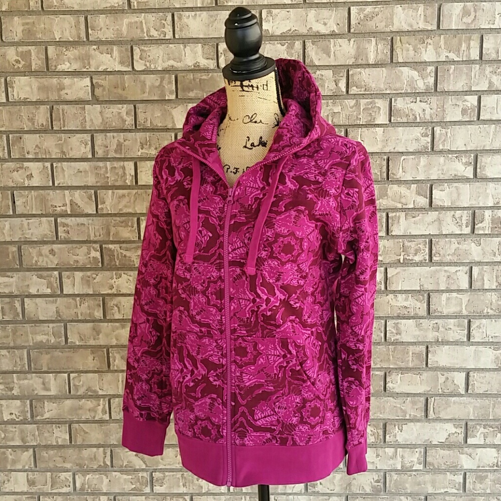 The North Face Pink Floral Hoodie